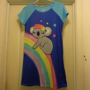 WONDER NATION Koala NIGHTGOWN GIRLS X LG 14/16